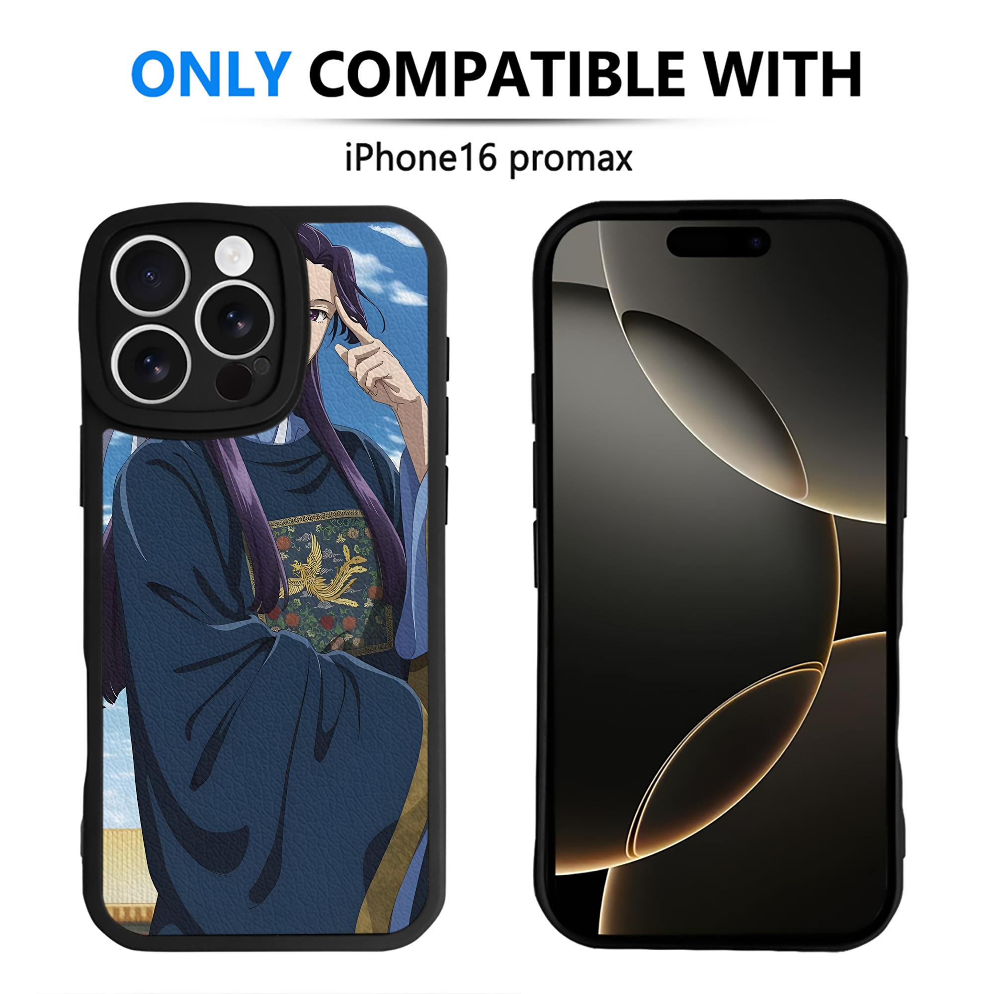 薬屋のひとりごと The Apothecary Diaries 【iPhone 16シリーズ対応】シリコンスマホケース（レザー調） 材質：シリコン